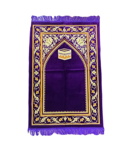 พรมปูสวดมนต์สำหรับมุสลิมดีไซน์ตามสั่งลายแฟชั่นอิสลามออกแบบได้ตามต้องการ - Product Image 1