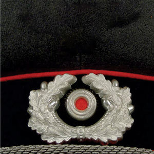 หมวกเครื่องแบบเจ้าหน้าที่พร้อมงานปัก - Product Image 4