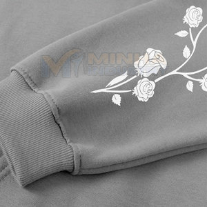 Sudaderas Extra Grandes al por Mayor de Fábrica 2025, Sudaderas Extra Grandes para Hombre con Logotipo Personalizado, Sudaderas Extra Grandes de Poliéster con Contraste de Color para Hombre - Product Image 5