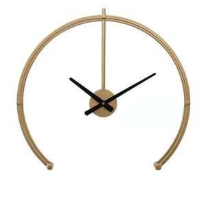 Tendance Simple Accent Design Métal Arts Horloge Murale Décorative pour Bureau À Domicile Prix Raisonnable avec Fonction De Suspension - Product Image 4