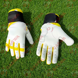 Wholesale Custom Logo Ambidextrous Batting Gloves Hook Loop Closure Durable Cabretta Leather 10 <b>Pairs</b> MOQ Softball Gear Private - Product Image 2