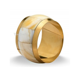 Bestest Design <b>Metal</b> Gold Color Napkin <b>Ring</b> <b>For</b> Dining Table Top Decorative Napkin <b>Ring</b> At Best Price - Product Image 6