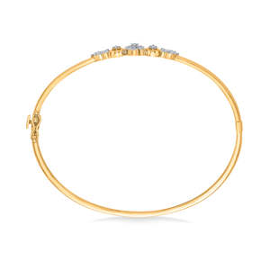 สร้อยข้อมือเดซี่ลูป โกลด์ แอนด์ ไดมอนด์ สำหรับผู้หญิง - Product Image 4
