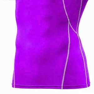 เสื้อยืดออกกำลังกายแขนสั้นระบายอากาศดีสำหรับขายส่ง พิมพ์ลายได้ตามต้องการ สำหรับกีฬา BJJ MMA แรชการ์ดผู้ชาย - Product Image 5