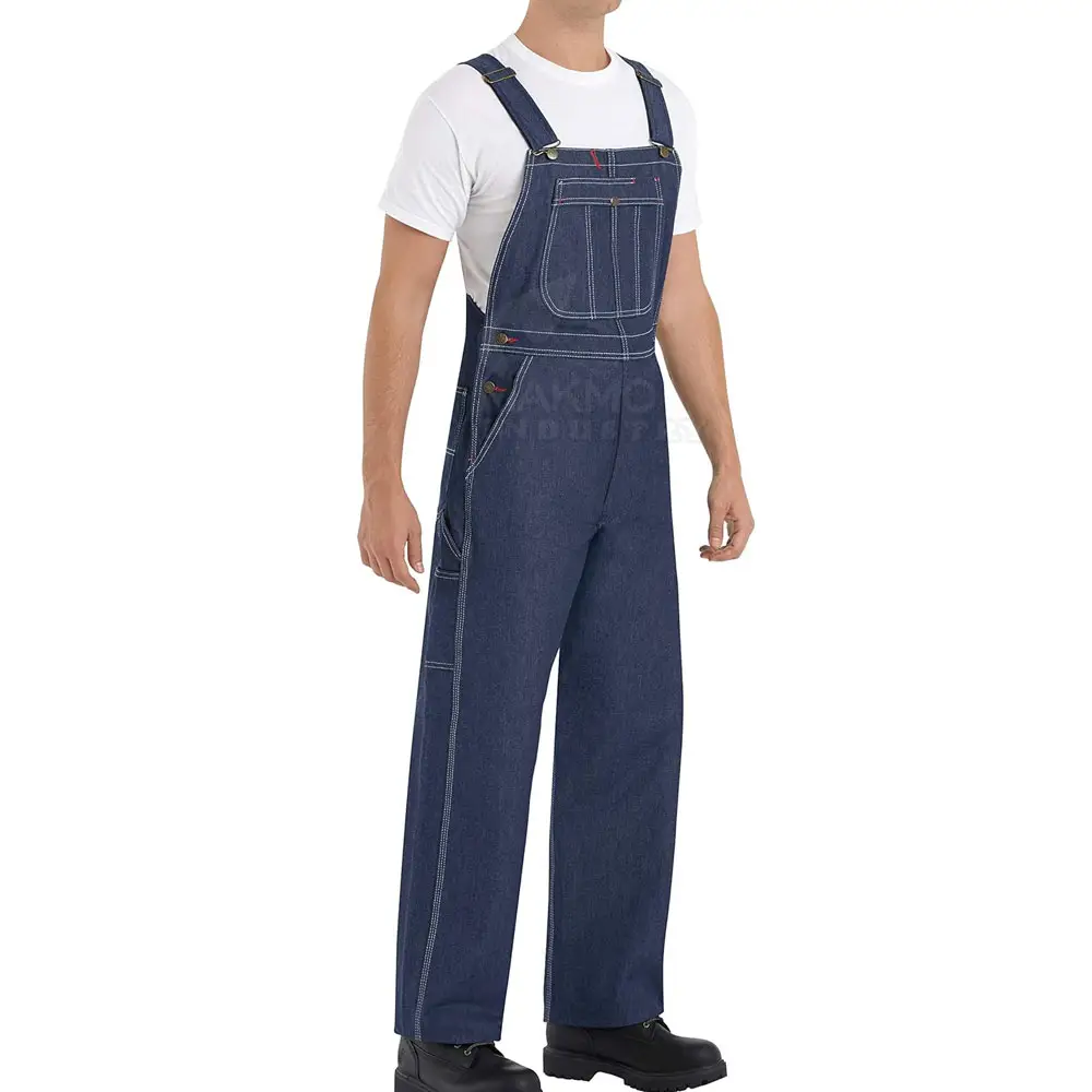 핫 세일 맞춤형 남성 작업복 Dungaree 판매 온라인 안전 패션웨어 작업복 Dungaree