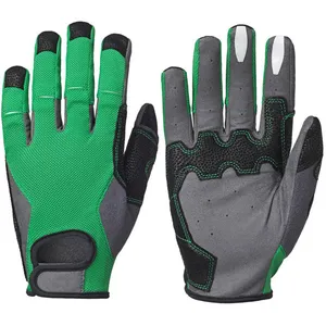 ถุงมือขี่จักรยานถุงมือกีฬาประเภทแข่งถุงมือสแปนเด็กซ์/ โพลีเอสเตอร์แบบเต็มนิ้วโลโก้และดีไซน์ออกแบบได้ตามต้องการ - Product Image 1