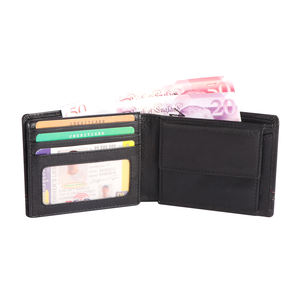 Durable High Quality <b>Men's</b> Leather <b>Wallet</b> <b>Smart</b> Organization with Strong Stitching and Button Closure - Product Image 1