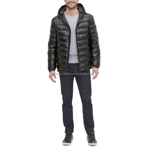 2024 High Quality Custom Lightweight Puffer <b>Jacket</b> for <b>Men</b> Casual Style Multi Colors Heating Feature Long Leather Closure Zipper - Product Image 1