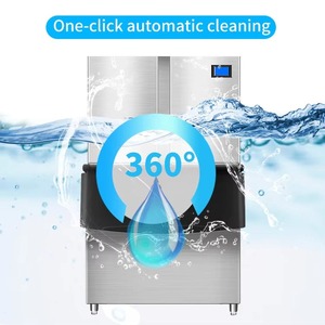 Machine à glaçons industrielle de haute qualité, grande capacité, pour blocs de glace, cubes, flocons, neige congelée, en acier inoxydable, productivité automatique - Product Image 6