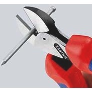 Alicates de Corte Diagonal Compactos X-Cut de 160 mm con Cabeza Pulida y Mangos Multicomponente de KNIPEX - Product Image 3