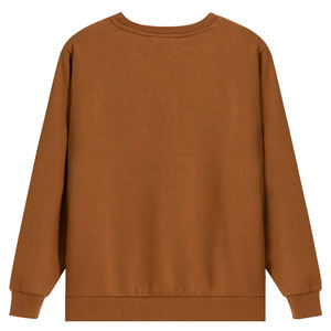 Vente en gros 2025 Sweat-shirt de haute qualité pour femmes Nouveau style décontracté à la mode pour l'automne hiver Couleurs unies avec logo personnalisé sur le devant - Product Image 3