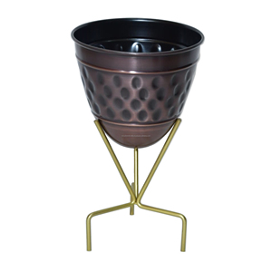 Maceta negra decorativa moderna para plantas de interior, precio al por mayor, regalos para el hogar - Product Image 2