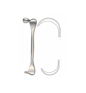 เครื่องถ่างเนื้อเยื่อแบบพรีเมียมสำหรับการผ่าตัดทั่วไป ดีไซน์สองด้านพร้อมใบมีดเว้าเพื่อความแม่นยำในการผ่าตัดสูงสุด - Product Image 2