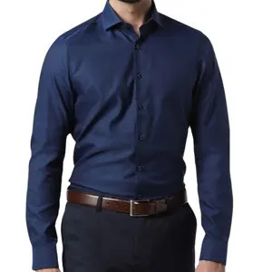 Camisas personalizadas de seda para hombre, camisas hechas a medida de alta calidad, clásicas, formales, elegantes, informales, sofisticadas, elegantes, OEM