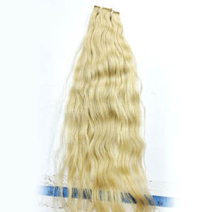 Extensiones de cabello brasileño de alta calidad 613 60 Rubio Onda natural Estilos profundos sueltos Sensación de mano suave Cutículas alineadas Un donante - Product Image 5