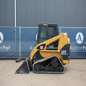 Skid steer loader Caterpillar 247B Diesel for sale | Caterpillar 247B Skid Steer Loader Diesel Crawler Type Yellow Track Loader - Product Image 1