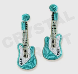 High Yallaw Parties Spécial Mode Dangle Boucles D'oreilles Nouvelle Arrivée Cross-Border À La Main Perles Doux Paillettes À La Mode Creative - Product Image 6