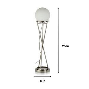 Lampe de table en métal de qualité supérieure pour chambre à coucher salon lampe de bureau décorative moderne avec abat-jour élégant pour la décoration de la maison et du bureau - Product Image 2