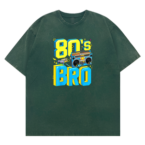 เสื้อยืดผ้าฝ้าย100%, ทรงหลวมใส่สบายพิมพ์ลายทันสมัย - Product Image 6