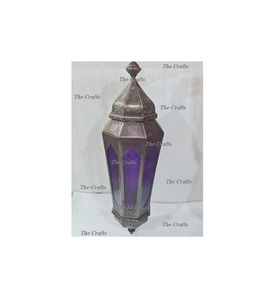 Farol Marroquí Colgante de Metal Blanco, Tamaño y Forma Personalizados, a Precios Atractivos - Product Image 2