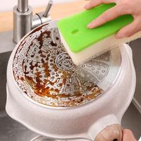 Éponge à vaisselle de cuisine de qualité supérieure, colorée, en loofah, éponges et tampons à récurer