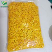 Groothandelsprijs Hoge kwaliteit gepelde fruitpulpblokjes LQF diepvries mango vacuüm verpakt