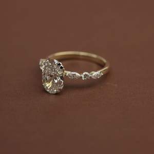 Lujo 2Ct Lab Grown Diamond Ring Marquise Cut VS1 IGI SGL Certificado Oro Rosa Oro Plata Compromiso Boda Proveedor de joyería - Product Image 5