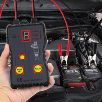 Testeur universel numérique d'injecteurs de carburant 12V, outil de diagnostic à impulsions 4 modes pour injecteurs bloqués, qui fuient ou brûlés