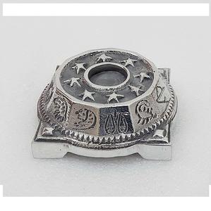 Portavelas de Diseño de Lujo, Móvil, de Alta Calidad, para Decoración de Interiores, Bodas y Fiestas, Acabado en Níquel Moderno - Product Image 1