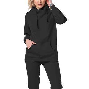 Mode Automne, Sweatshirts à Capuche pour Femmes, Pulls Basiques, Hauts Décontractés, Sweatshirts à Capuche Unis, Sweatshirts à Capuche Surdimensionnés Personnalisés - Product Image 1
