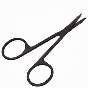 "Ciseaux à cuticules multifonctionnels en acier inoxydable Ciseaux de manucure noirs Outils de beauté portables Oem Private Label" - Product Image 2