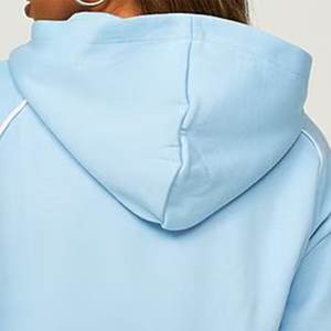 Survêtement décontracté bleu ciel à logo personnalisé très demandé pour femmes, vêtements d'extérieur, streetwear écologique, ensemble d'hiver pour femmes - Product Image 6