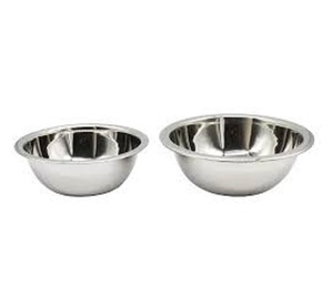 Design personnalisé bol à salade en métal bol de service alimentaire bol de vaisselle bol fait à la main en vrac prix de vente bon marché avec une bonne qualité - Product Image 2