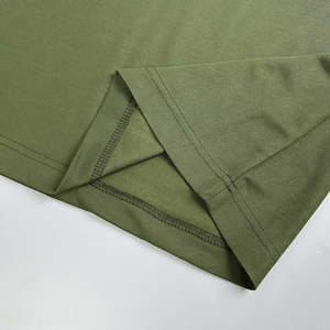 T-shirt à manches courtes en coton tricoté surdimensionné pour entraînement tactique, séchage rapide, imperméable, camouflage imprimé forêt - Product Image 6