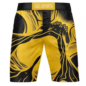 Short MMA imprimé de qualité supérieure, short mma de boxe imprimé par sublimation pour hommes et femmes avec motifs personnalisés - Product Image 2