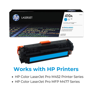 Cartucho de Tóner Original HP 410A Cian (CF411A) para Impresoras LaserJet - Product Image 4