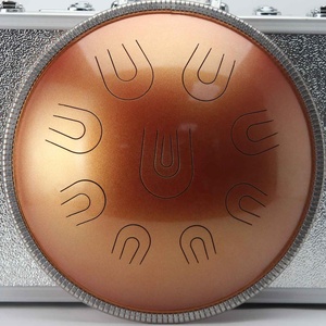 Tambor <span class=keywords><strong>de</strong></span> acero <span class=keywords><strong>de</strong></span> 14 pulgadas con estuche y mazos gratis Tambor <span class=keywords><strong>de</strong></span> lengua naranja colorido, el mejor fabricante <span class=keywords><strong>de</strong></span> cuarzo UU - Product Image 2