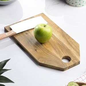 Tabla de cortar de madera de lujo, accesorios de utensilios de cocina, tabla rebanadora de queso y verduras, tabla de cortar de madera de la mejor calidad - Product Image 3