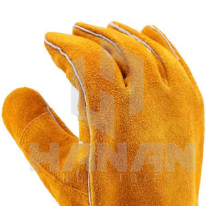 Gants en cuir personnalisables pour hommes et femmes Gants de soudage en cuir de haute qualité pour la protection des mains Gants de sécurité économiques - Product Image 6