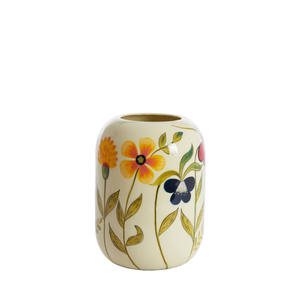 Vase à fleurs en métal enduit de poudre blanche de meilleure qualité, support de table décoratif pour fleurs et plantes de mariage - Product Image 2