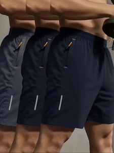 Pantalones Cortos Deportivos de Verano para Hombre, Nuevo Modelo, Cómodos, Cintura Elástica, Transpirables, Tejidos, Tendencia, Talla Grande - Product Image 4