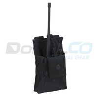 Pochette tactique confortable pour radio talkie-walkie Molle en polyester 1000D