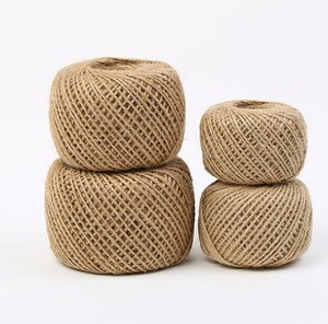 Hilo de yute de cáñamo de color natural 100%, hilo de rollo de patrón crudo de Bangladesh - Product Image 5