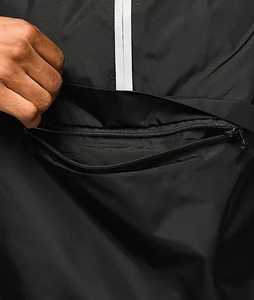 แจ็กเก็ตบอมเบอร์แบบมีฮู้ดสำหรับผู้ชายเสื้อแจ็คเก็ตแบบซาฟารีมีซิปปกตั้งติดโลโก้ผลิตตามสั่ง - Product Image 5