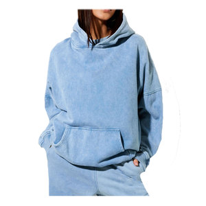 Conjunto Deportivo Vintage con Lavado Ácido, Estilo 2025, para Mujer, Alta Calidad, 100% Algodón, Ropa Urbana - Product Image 3