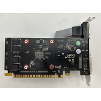 Nouvelle carte graphique de bureau multimédia PCI Express DDR3 1 Go DVI VGA pour ventilateur basse consommation ELSA GeForce GT 710