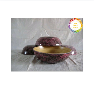 Cuenco de bambú auténtico origen Bambú de Vietnam cuidadosamente elaborado para cafés restaurantes hoteles y presentación de comida en todo el mundo - Product Image 5