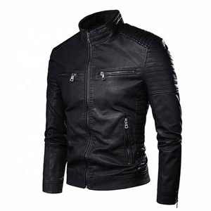 Chaqueta de Cuero para Hombre de Secado Rápido, Precio al por Mayor, Diseño 2026, Ropa Casual de Alta Calidad - Product Image 1