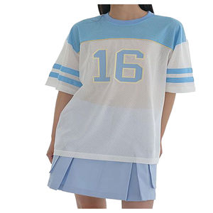 Camiseta de Verano Extra Grande con Estampado Personalizado para Mujer, Ecológica, de Manga Corta - Product Image 2