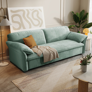 Moderne Simple Pliant Multifonctionnel Rétractable Salon Chambre à coucher Canapé-<span class=keywords><strong>lit</strong></span> en tissu Canapé-<span class=keywords><strong>lit</strong></span> <span class=keywords><strong>de</strong></span> haute <span class=keywords><strong>qualité</strong></span> avec rangement - Product Image 4